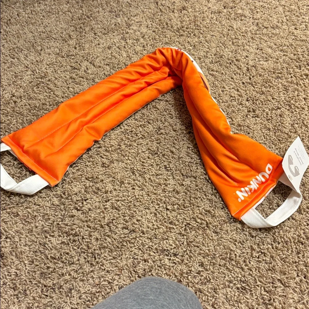 Dunkin Donuts weighted neck wrap